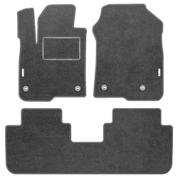 Textile-Pro Килимки в салон Honda ZR-V '22- текстильні, сірі (Стандарт)