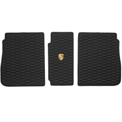 Inliner Килимки на спинки сидінь для Porsche Cayenne '17-, SOTA Design, з екошкіри, чорні  (Inliner)