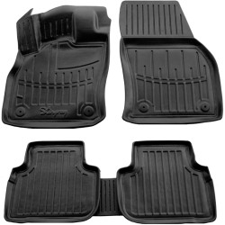 Килимки в салон 3D Audi Q3 '19-, гумові (Stingray)