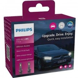 ����������� �������� Philips Ultinon Access LED H1 12V 6000K (2 ��.)