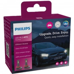Автомобільні лампочки Philips Ultinon Access LED H11 12V 6000K (2 шт.)