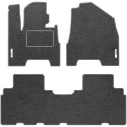 Textile-Pro Килимки в салон Kia EV5 (OV) '23-, текстильні, сірі (Стандарт)