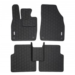 Inliner Килимки в салон Volkswagen ID.6 '21- Crozz, екошкіра, Sota Design, чорні (Inliner)