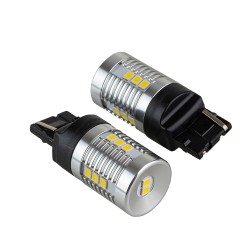 Pulso Автомобільна лампочка Pulso LP-66440 LED 7440/W3x16d/14SMD-2835 9-18V, білий, 2 шт.