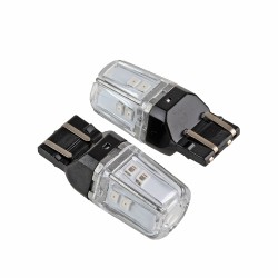 Pulso Автомобільна лампочка Pulso LP-66443R LED 7443/W3x16q/12SMD-2835 9-36V, червоний, 2 шт.
