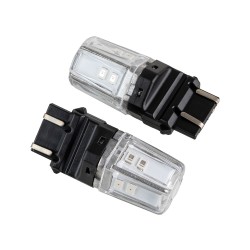 Pulso Автомобільна лампочка Pulso LP-66315R LED 3157/W2.5x16q/12SMD-2835 9-36V, червоний, 2 шт.
