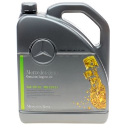 ������� ����� Mercedes Engine Oil 5W-30 228.51 (A000989790613ABDE) 5 �