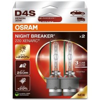 ����������� �������� Osram Xenarc Night Breaker Laser Next Gen +220% D4S 35W 42V (2 ��.), 66440XN2-2HB