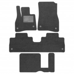 Текстильні килимки Mercedes EQS SUV X296 '23- (3 ряди) сірі (Optimal)