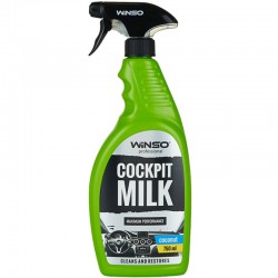 Поліроль-молочко для приладової панелі Winso Professional Cockpit Milk Coconut, 750 мл