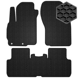 Гумові килими Citroen C4 Aircross '12-17, чорні (NeoGum)