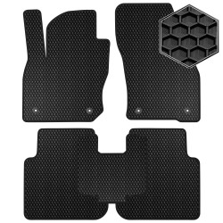 Гумові килими Volkswagen Tiguan III USA / Tayron '25-, чорні (NeoGum)