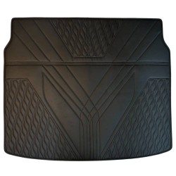 Inliner Килимок в багажник Polestar 4 '23- (верхній), екошкіра, Wave Style, чорний (Inliner)