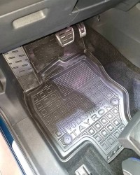 Килимки в салон Volkswagen Tiguan III USA / Tayron '25-, гумові, чорні (AVTO-Gumm)