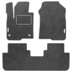 Textile-Pro Килимки в салон Honda HR-V USA '22- текстильні, сірі (Стандарт)