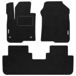 Textile-Pro Килимки в салон Honda HR-V USA '22- текстильні, чорні (Стандарт)