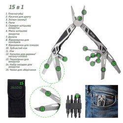 Мультитул 15 в 1 MT-16015 (Alloid)