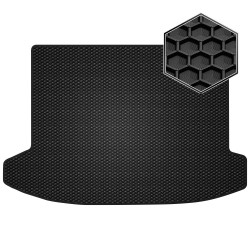 Килимок в багажник Kia Sportage 5 '22- (верхній, з сабвуфером) гумовий, чорний (NeoGum)