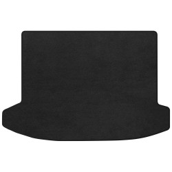 Килимок в багажник Kia Sportage 5 '22- (верхній, з сабвуфером) текстильний, чорний (Optimal)