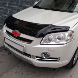 Дефлектор капота для Chevrolet Captiva '06-11 (CappaFe)