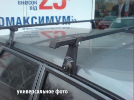 Багажник на водосток для Lada (Ваз) 2115 '97-12, сквозной (Десна-Авто)