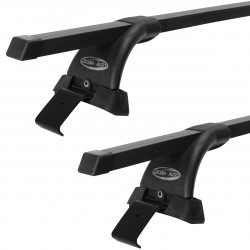 Багажник Mitsubishi Lancer 9 '04-09 седан/універсал, для рівного даху (Десна-Авто) квадратний