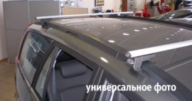 Десна-Авто Багажник на рейлінги для Volkswagen Polo Variant '02-05, аеродинамічний, наскрізний (Десна-Авто)