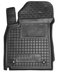 Килимок в салон водійський для Geely Emgrand X7 '13- гумовий, чорний (AVTO-Gumm)