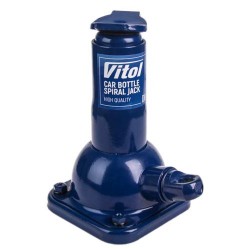 Домкрат автомобільний механічний пляшковий 2 т ДМ-4502Т/ST-108А (Vitol)