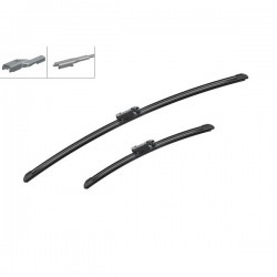 Щітки склоочисника безкаркасні Bosch AeroTwin Multi-Clip 650 і 380 мм. (К-кт) AM 466 S