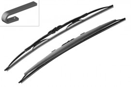 Щітки склоочисника каркасні Bosch Twin Spoiler 600 і 400 мм. (К-кт) 601 S