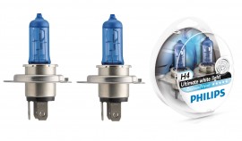 ����������� �������� Philips DiamondVision H4 60/55W 12V (��������: 2 ��.)