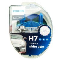 ����������� �������� Philips DiamondVision H7 55W 12V (��������: 2 ��.)