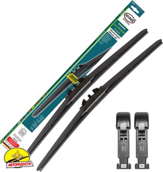 Щетки стеклоочистителя гибридные Heyner Hybrid 650 и 580 мм. Pinch Tab ...
