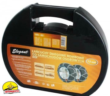 Ланцюги протиковзання на колеса 12мм Elegant EL 100 619 R15, R16, R17, R18, R19 (KN-130)