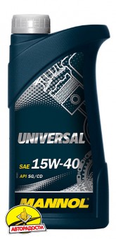Моторна олива Mannol Universal 15W-40, 1 л