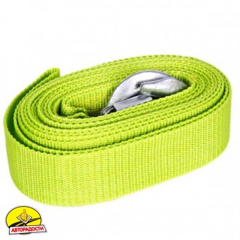 Трос буксирувальний 3 тонни ТР-206-3-1 3т 4м зелений