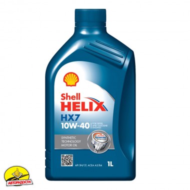 ������� ����� Shell Helix HX7 10W-40, 1 �