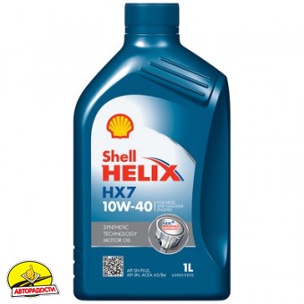 ������� ����� Shell Helix HX7 10W-40, 1 �