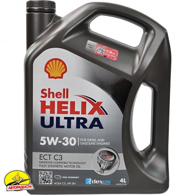 ������� ����� Shell Helix Ultra ECT C3 5W-30, 4 �