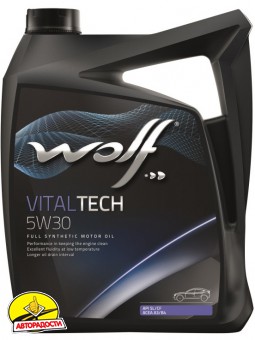 Отзывы - Wolf Wolf Vitaltech 5W-30, 5 л. Масло моторное. Комментарии на ...