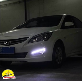     Hyundai Accent (Solaris)  2015 (LED-DRL)