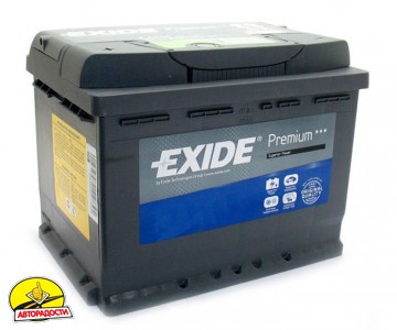 Автомобильный аккумулятор exide premium