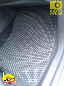 Килимки в салон для Ford Focus III '11-, EVA, чорні (Kinetic)