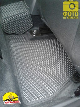 Килимки в салон для Ford Focus III '11-, EVA, чорні (Kinetic)