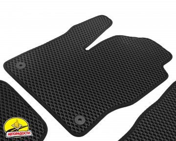 Килимки в салон для Ford Focus III '11-, EVA, чорні (Kinetic)