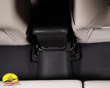 Килимки в салон для Ford Focus III '11-, EVA, чорні (Kinetic)