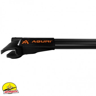 Багажник Volkswagen Touareg '10-18 на рейлінги Aguri Prestige II, чорний