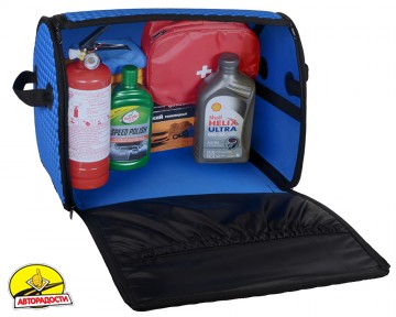 Органайзер в багажник Suzuki, EVA L, синій (Kinetic)