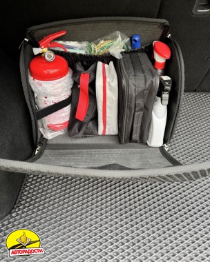 Органайзер в багажник Mazda, EVA L, чорний (Kinetic)